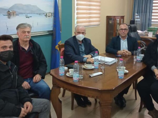 Ο βουλευτής του ΚΚΕ Ν. Παπαναστάσης συναντήθηκε με τον δήμαρχο Μεσολογγίου Κώστα Λύρο