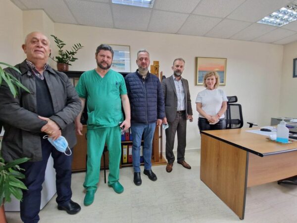 Επίσκεψη του Γρ. Θεοδωράκη στο Νοσοκομείο Μεσολογγίου – Συνάντηση με Διοικήτρια & ιατρονοσηλευτικό προσωπικό