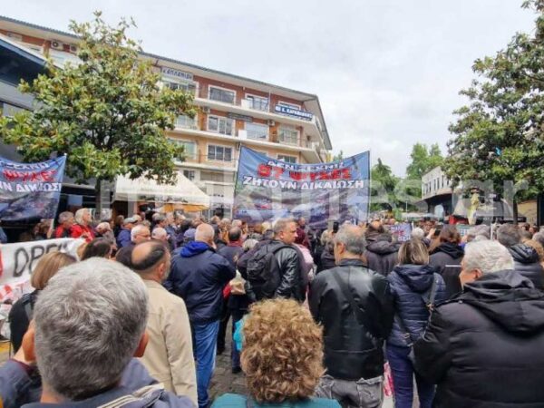 Καμιά αναφορά των ΜΜΕ για την διαμαρτυρία κατά της υποψηφιότητας Καραμανλή στις Σέρρες